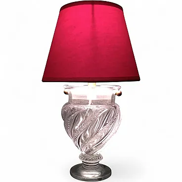 Small neoclassical style crystal lamp, France, 40s