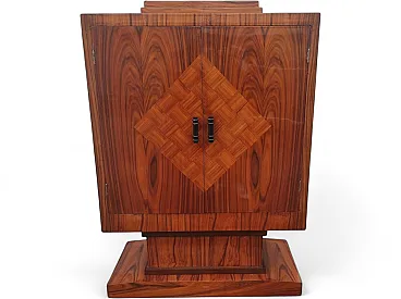 Wooden bar cabinet, 19th century