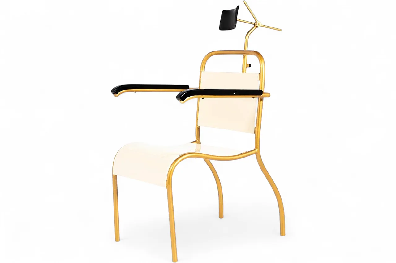 Painted dentist armchair, 1950s 8
