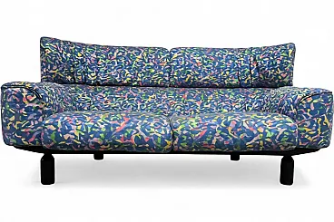 Model Bull 2-seater sofa by Gianfranco Frattini for Cassina, 1970s