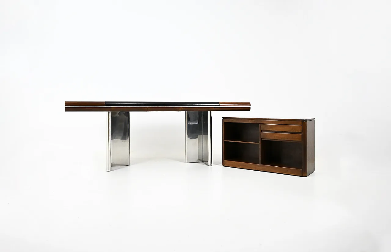 Italian Desk by Hans Von Klier for Skipper, 1970s 4