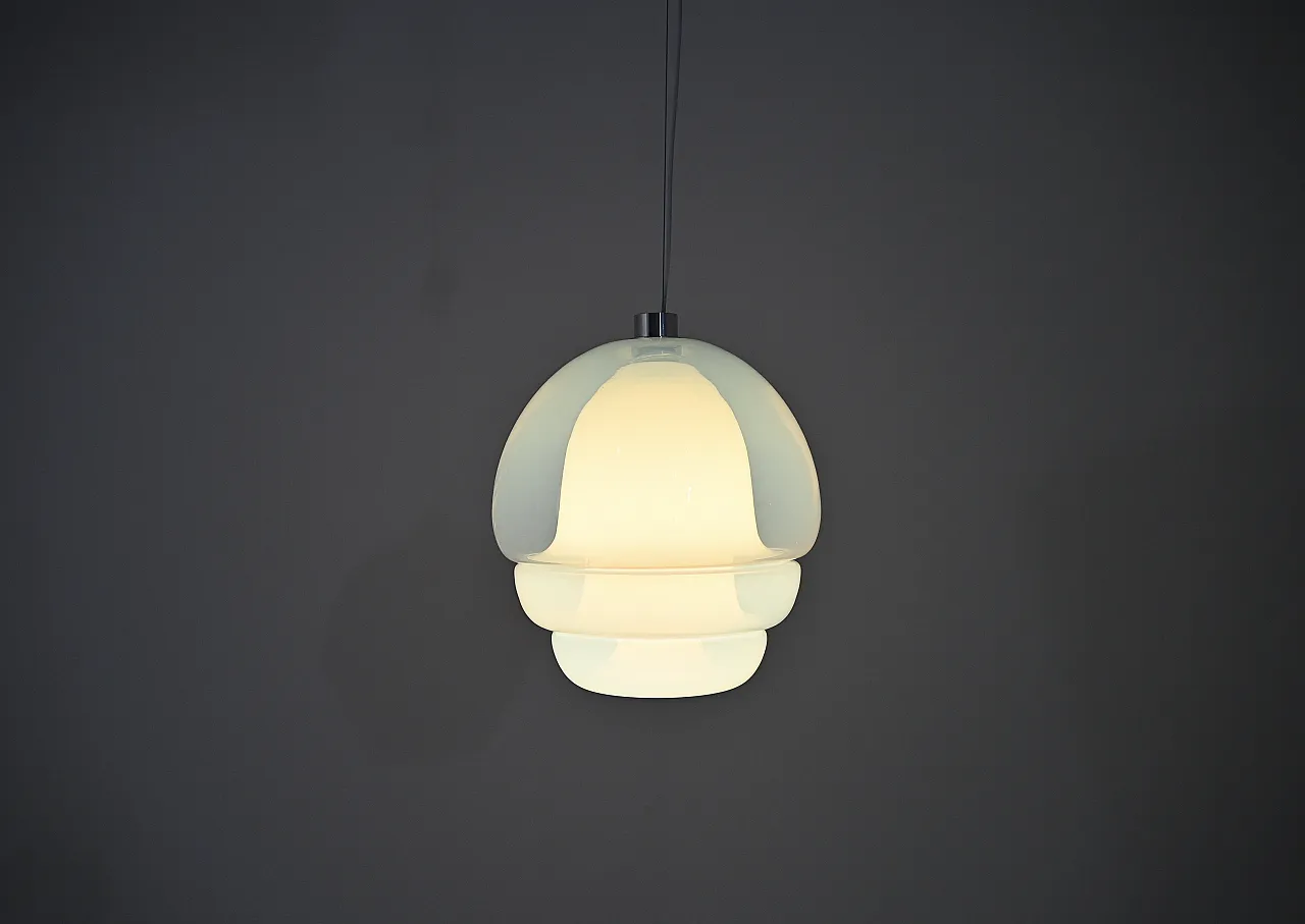 LS 134 Medusa Glass Hanging Lamp by Carlo Nason for Mazzega, 1960s 3