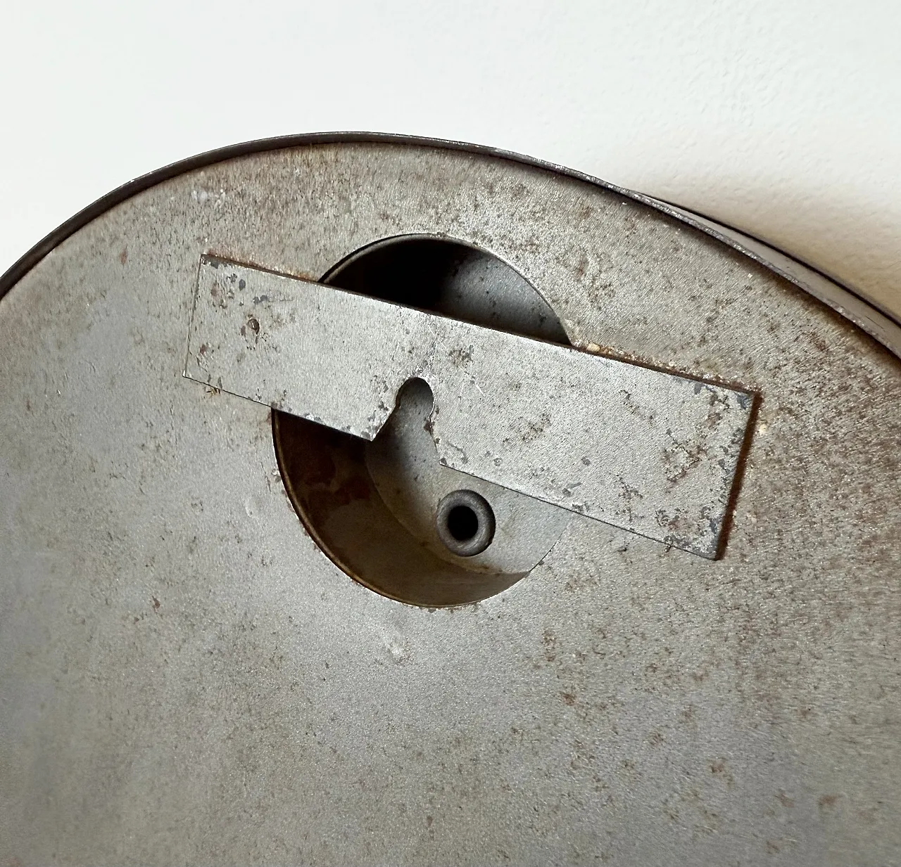 Black Industrial Factory Wall Clock from IBM, 1950s 18