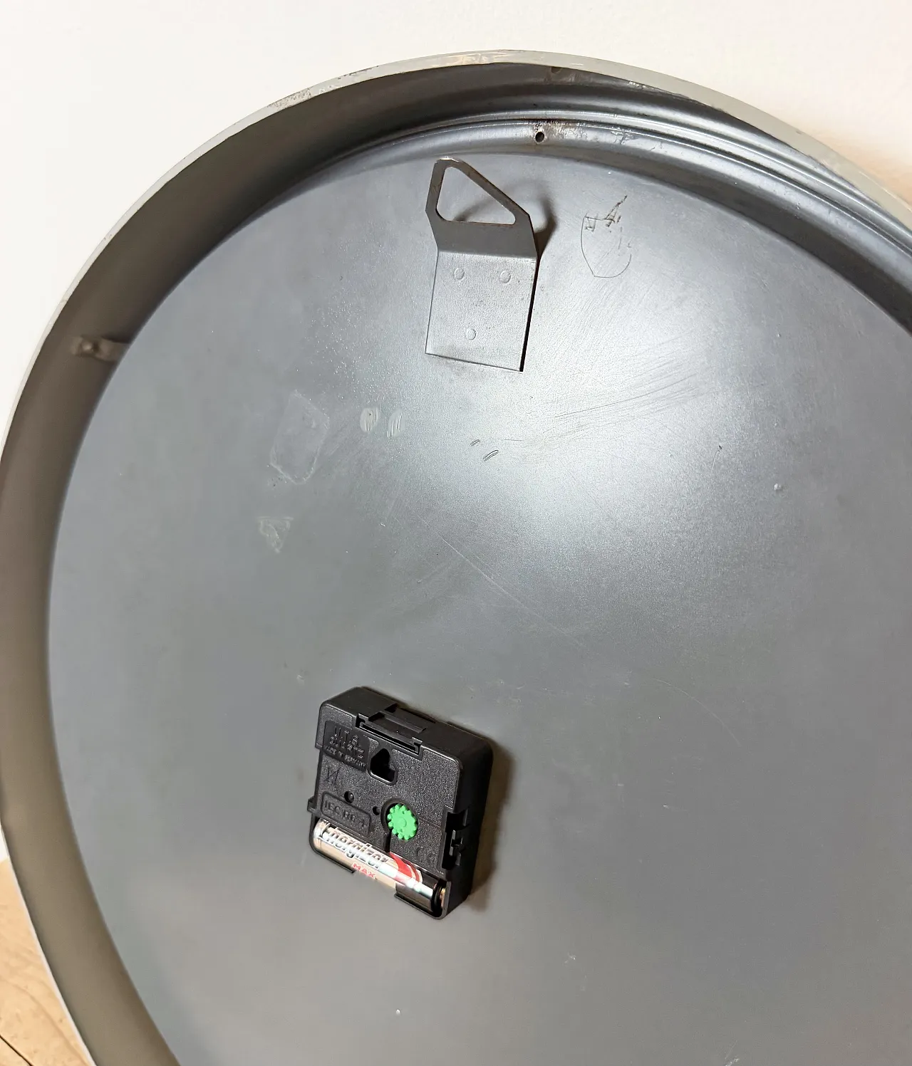 Large Grey Industrial Station Wall Clock from CTW , 1960 19