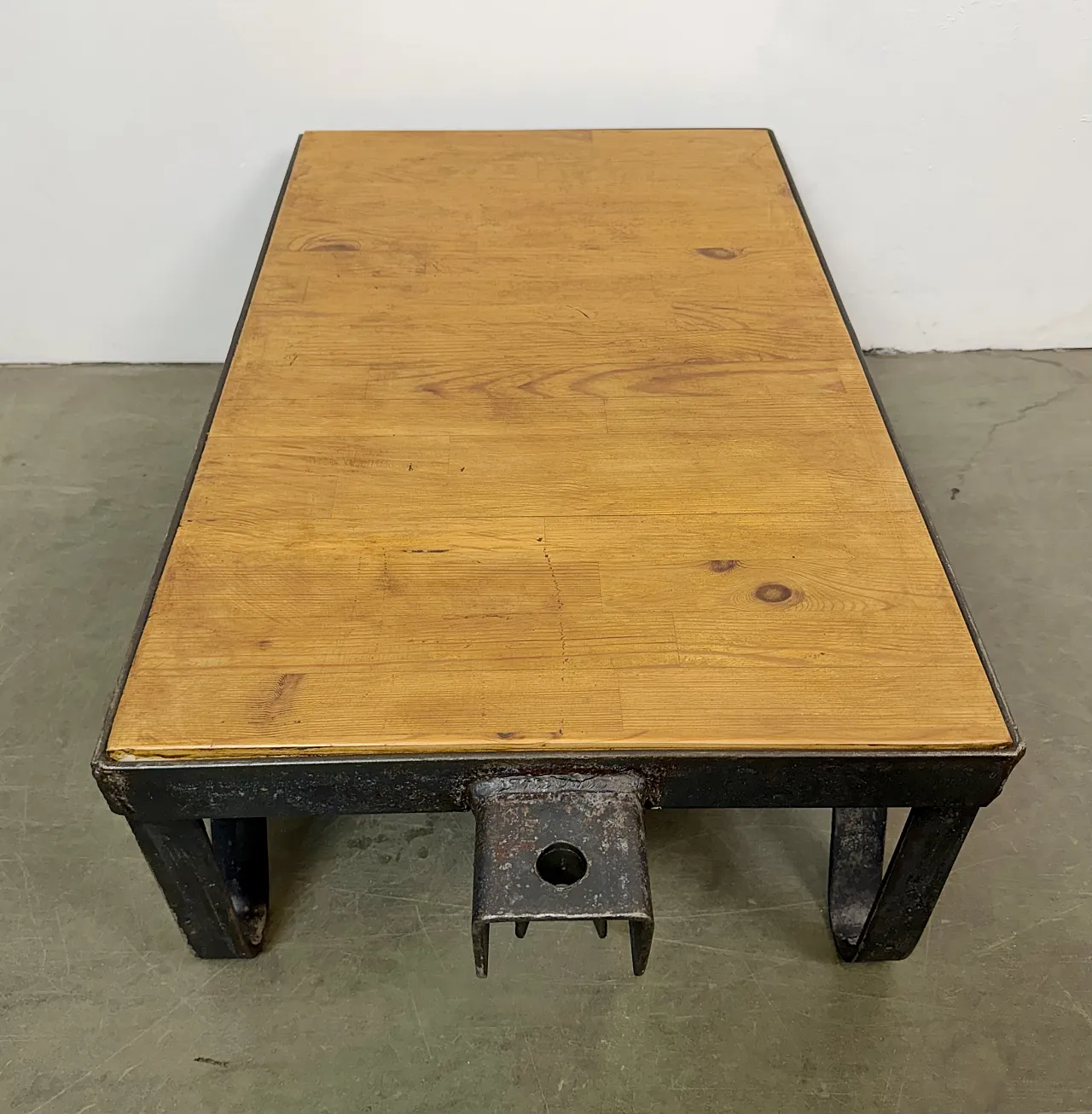 Black Industrial Coffee Table Cart, 1960s 12