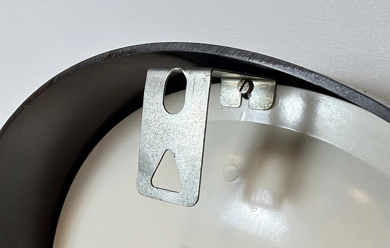 Industrial Bakelite Factory Wall Clock from Pragotron, 1960s 14