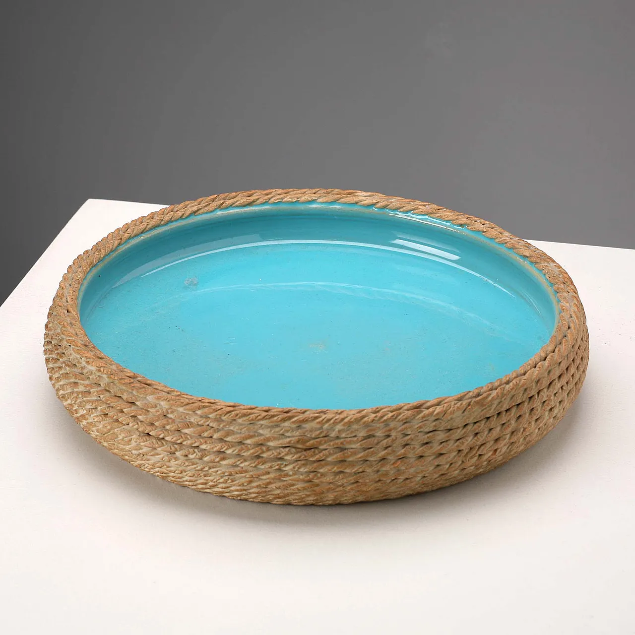 Urbano Zaccagnini Rope ceramics set, 20th century 4