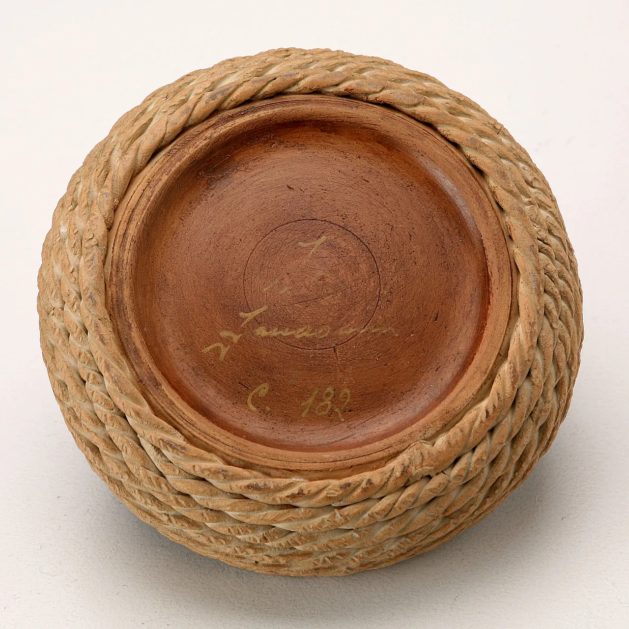 Urbano Zaccagnini Rope ceramics set, 20th century 9