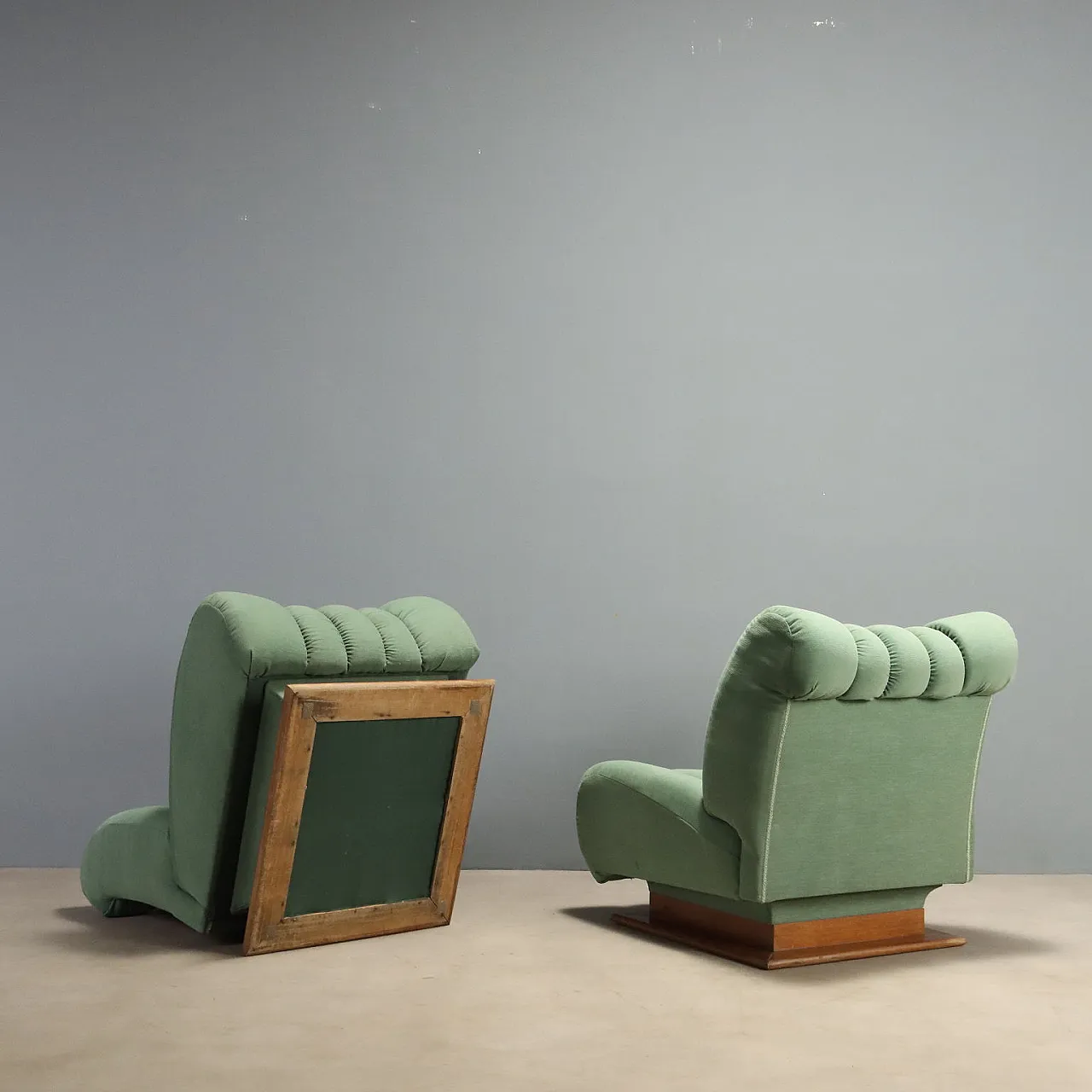 Coppia di poltrone modulari, anni '70 9