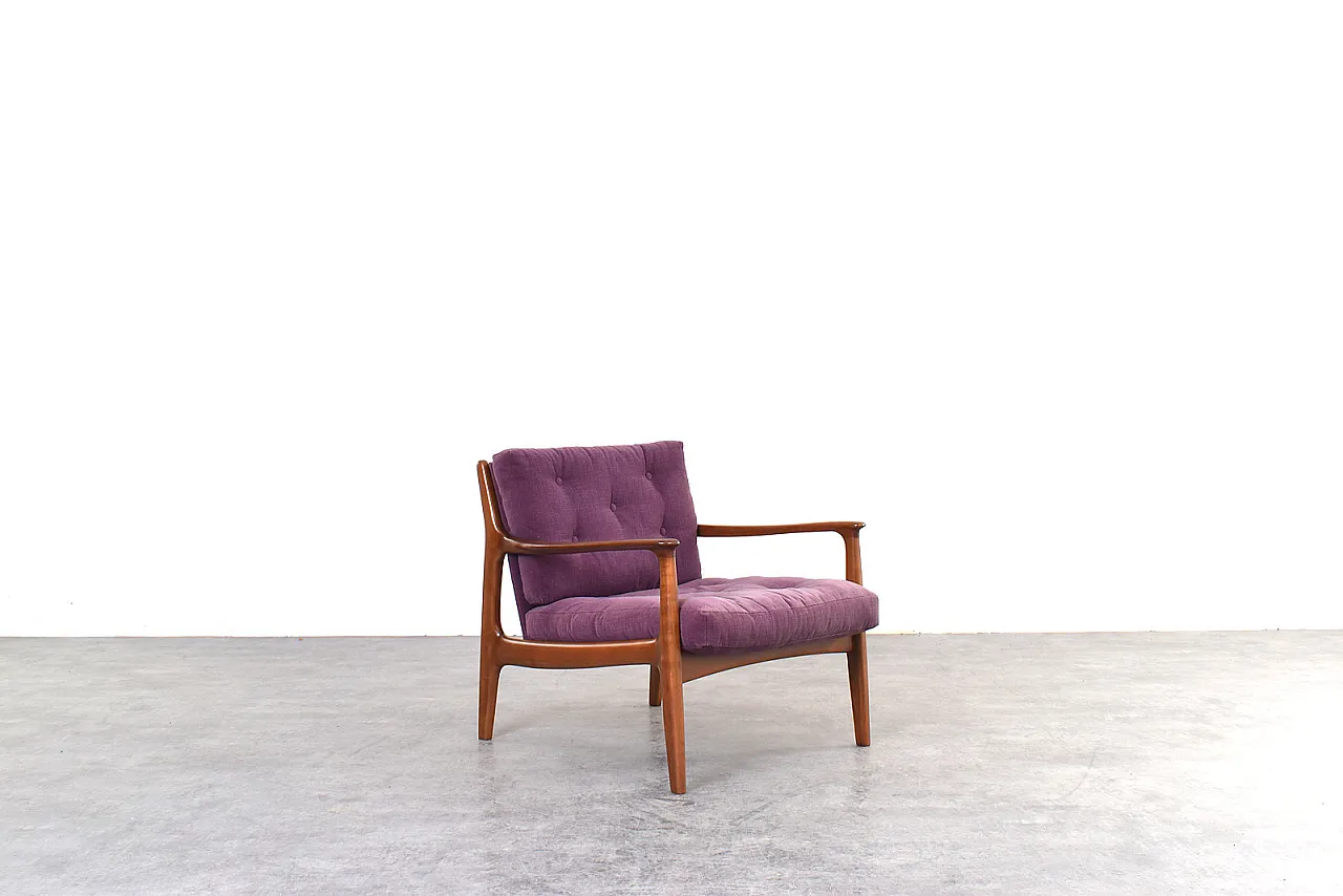 Mid-Century Lounge Chairs by Eugen Schmidt for Soloform, 1960s, Set of 5