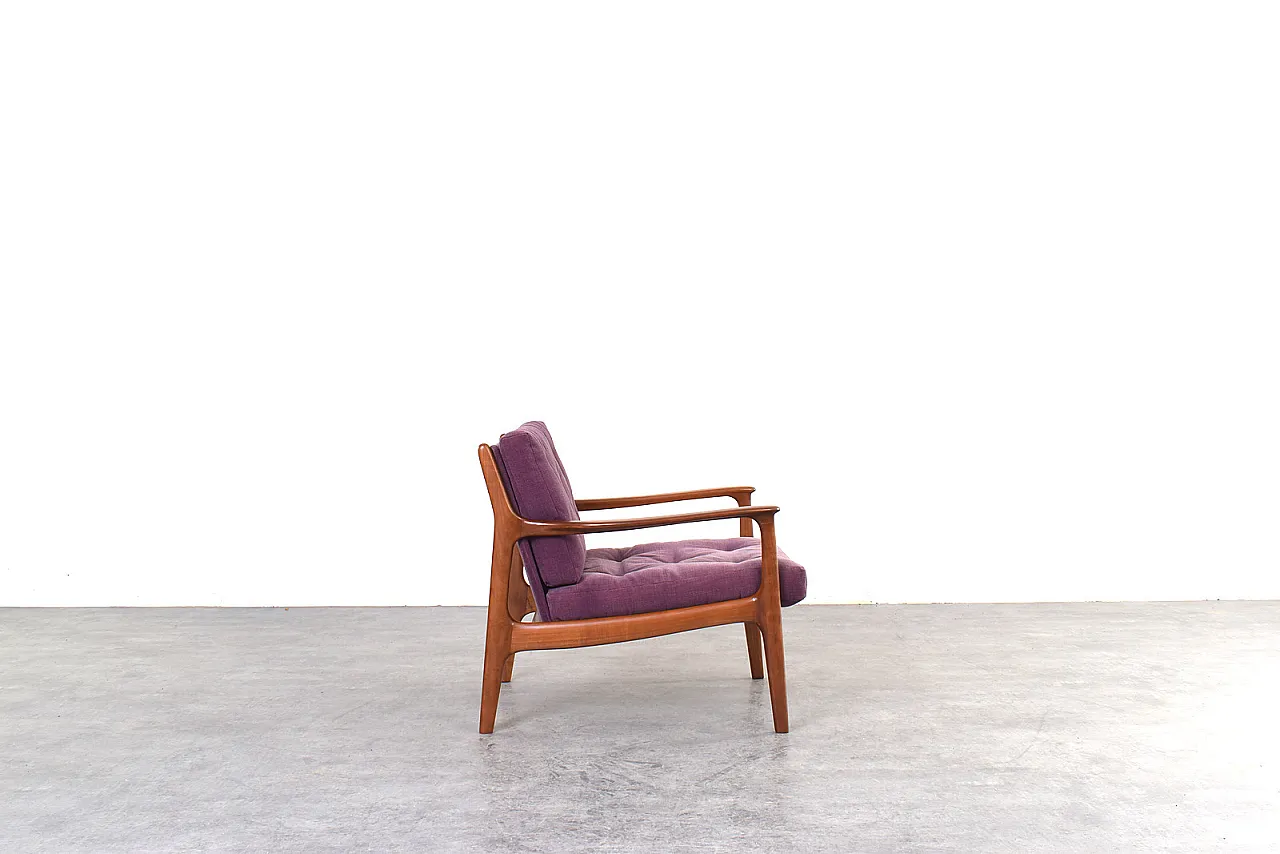Mid-Century Lounge Chairs by Eugen Schmidt for Soloform, 1960s, Set of 7