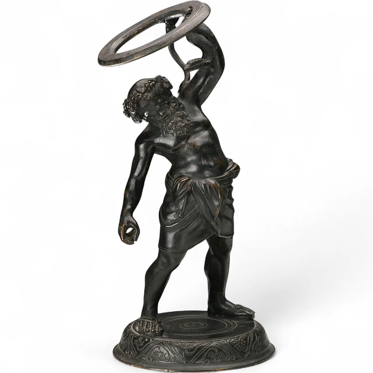 Pompeian Silenus in bronze, 20th century 10
