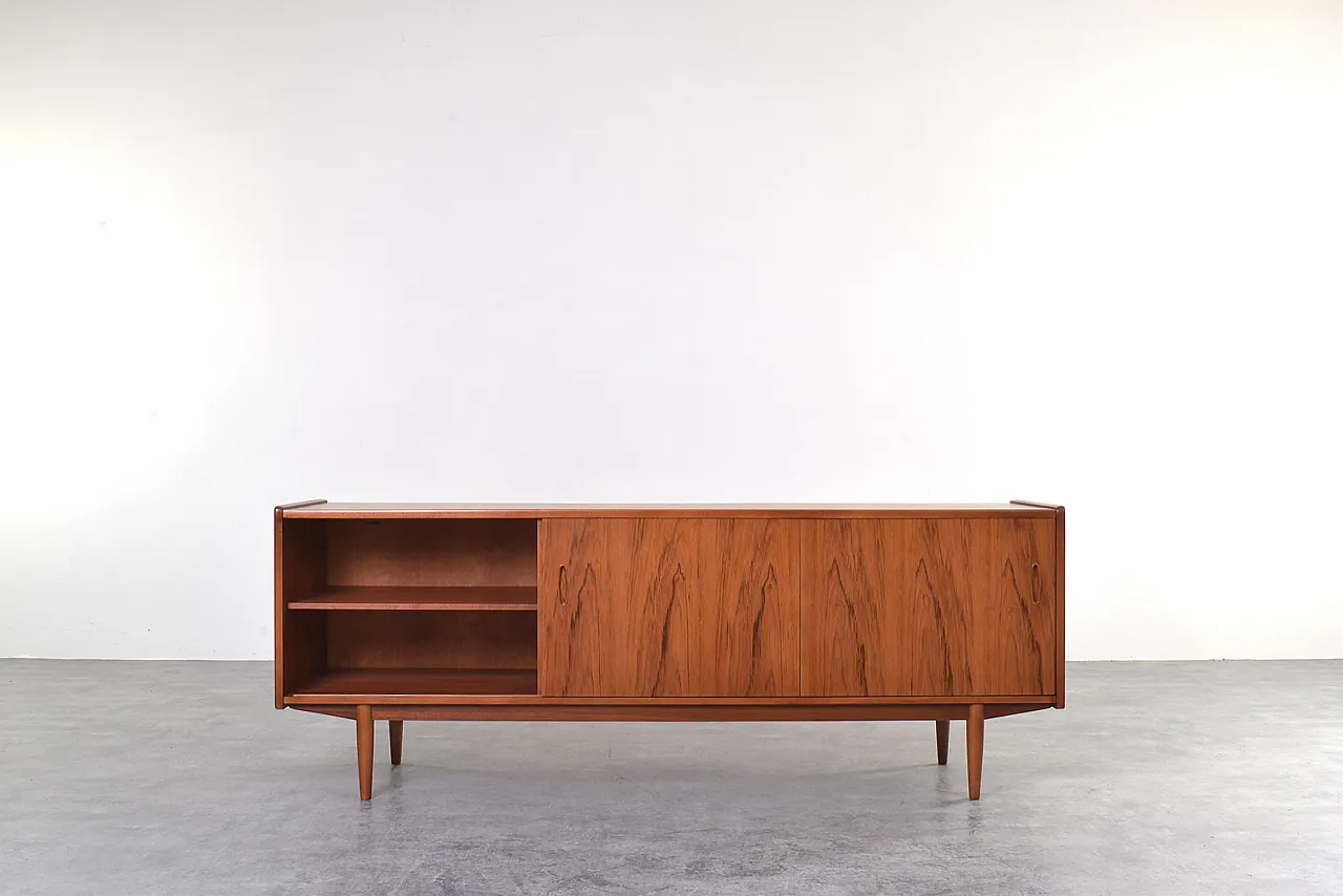 Mid-Century Teak Trio Sideboard by Nils Jonsson for Hugo Troeds, 1960s 2