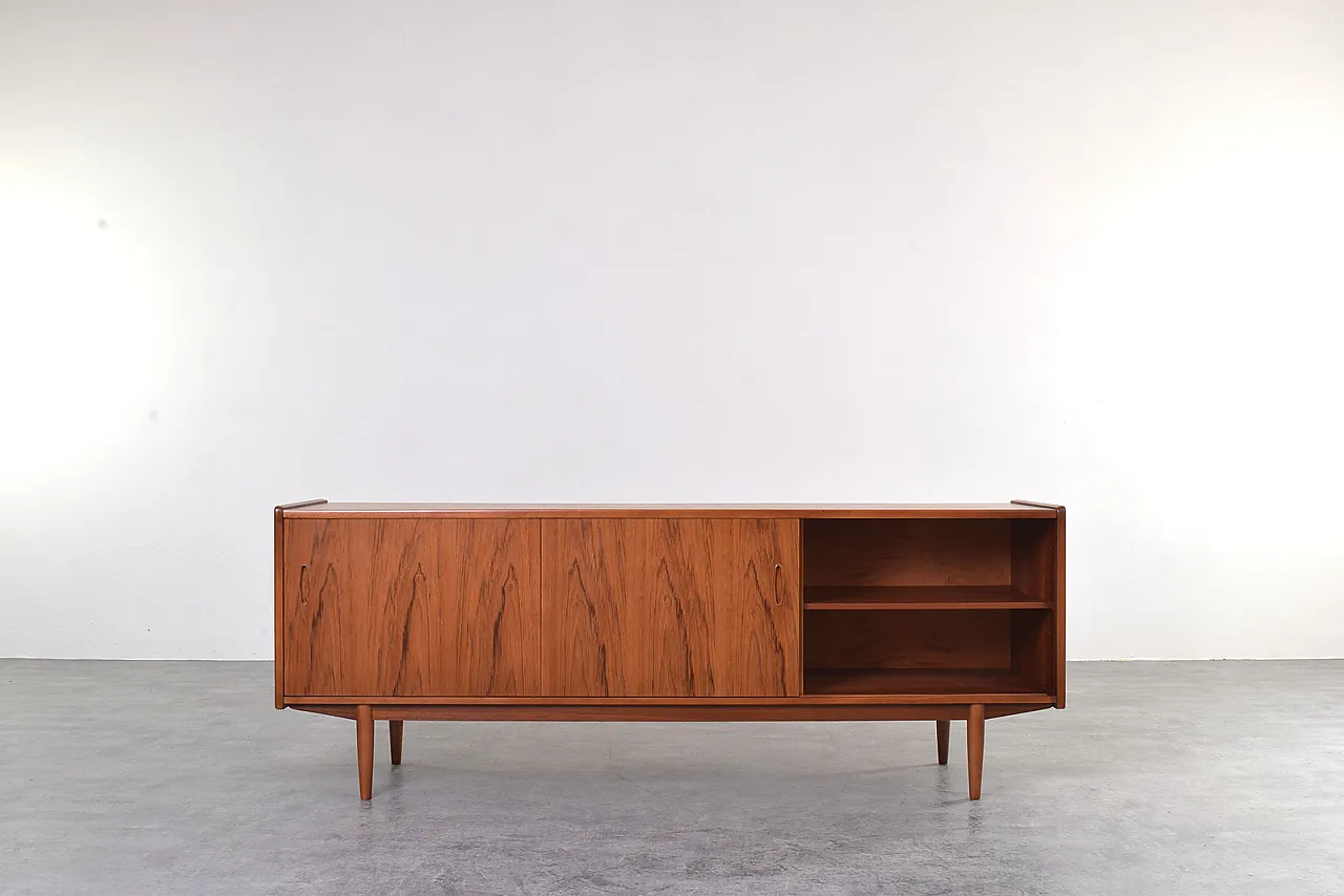 Mid-Century Teak Trio Sideboard by Nils Jonsson for Hugo Troeds, 1960s 3