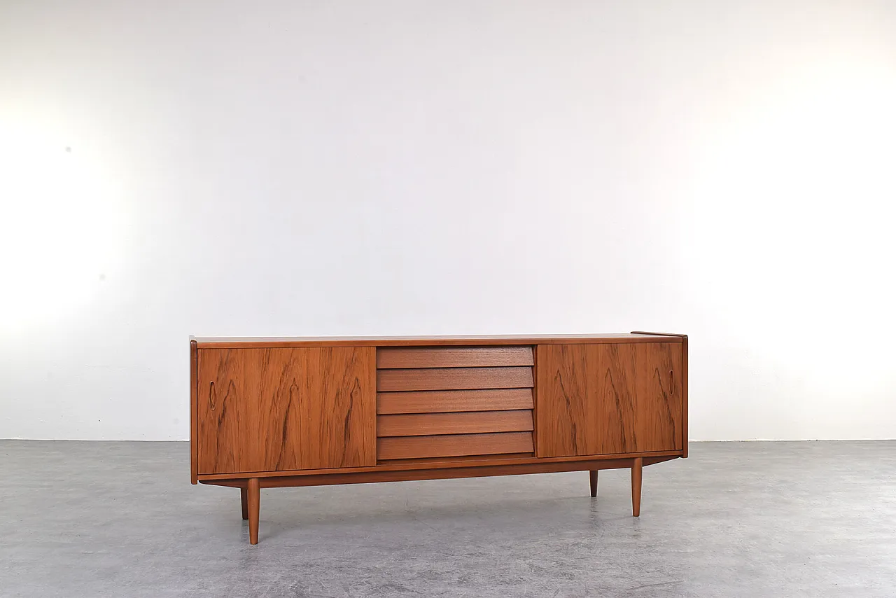 Mid-Century Teak Trio Sideboard by Nils Jonsson for Hugo Troeds, 1960s 4