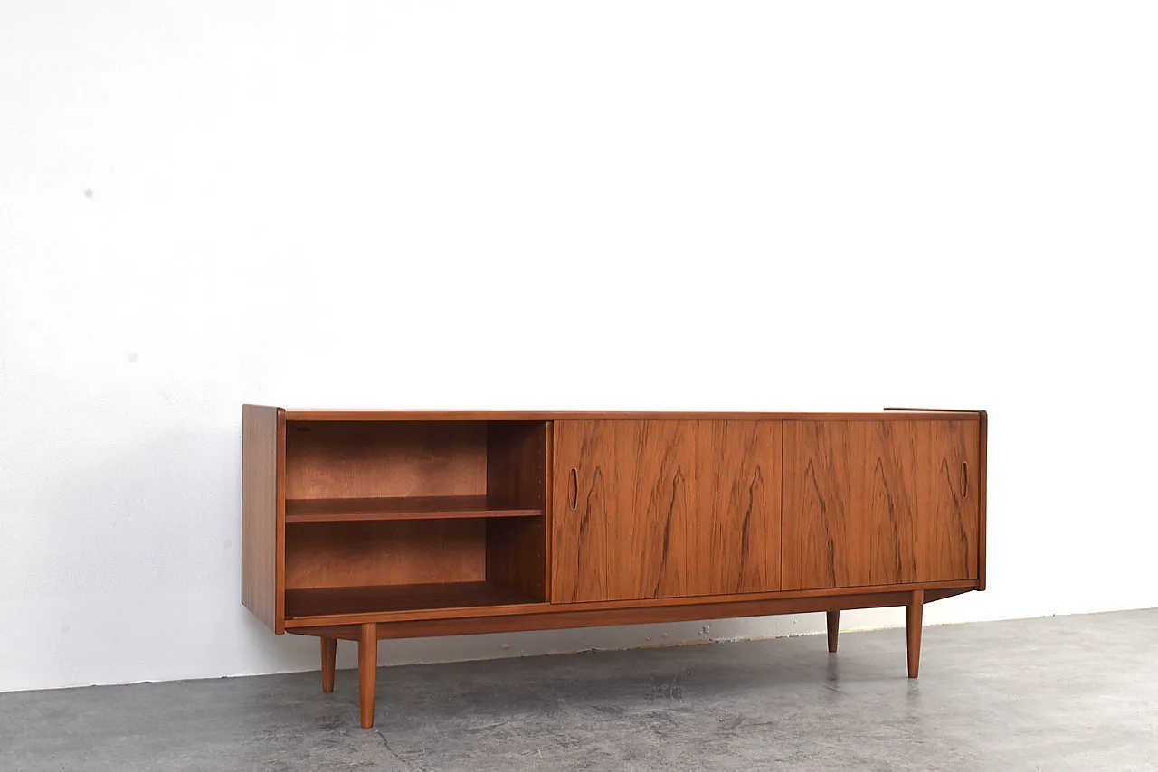 Mid-Century Teak Trio Sideboard by Nils Jonsson for Hugo Troeds, 1960s 11