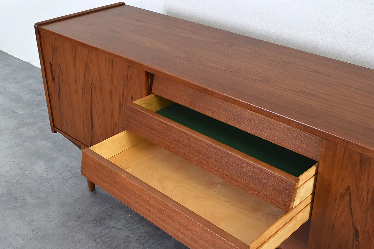 Mid-Century Teak Trio Sideboard by Nils Jonsson for Hugo Troeds, 1960s 16