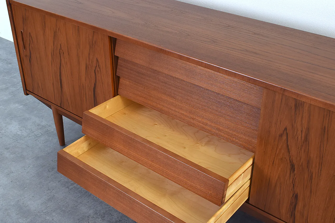 Mid-Century Teak Trio Sideboard by Nils Jonsson for Hugo Troeds, 1960s 17