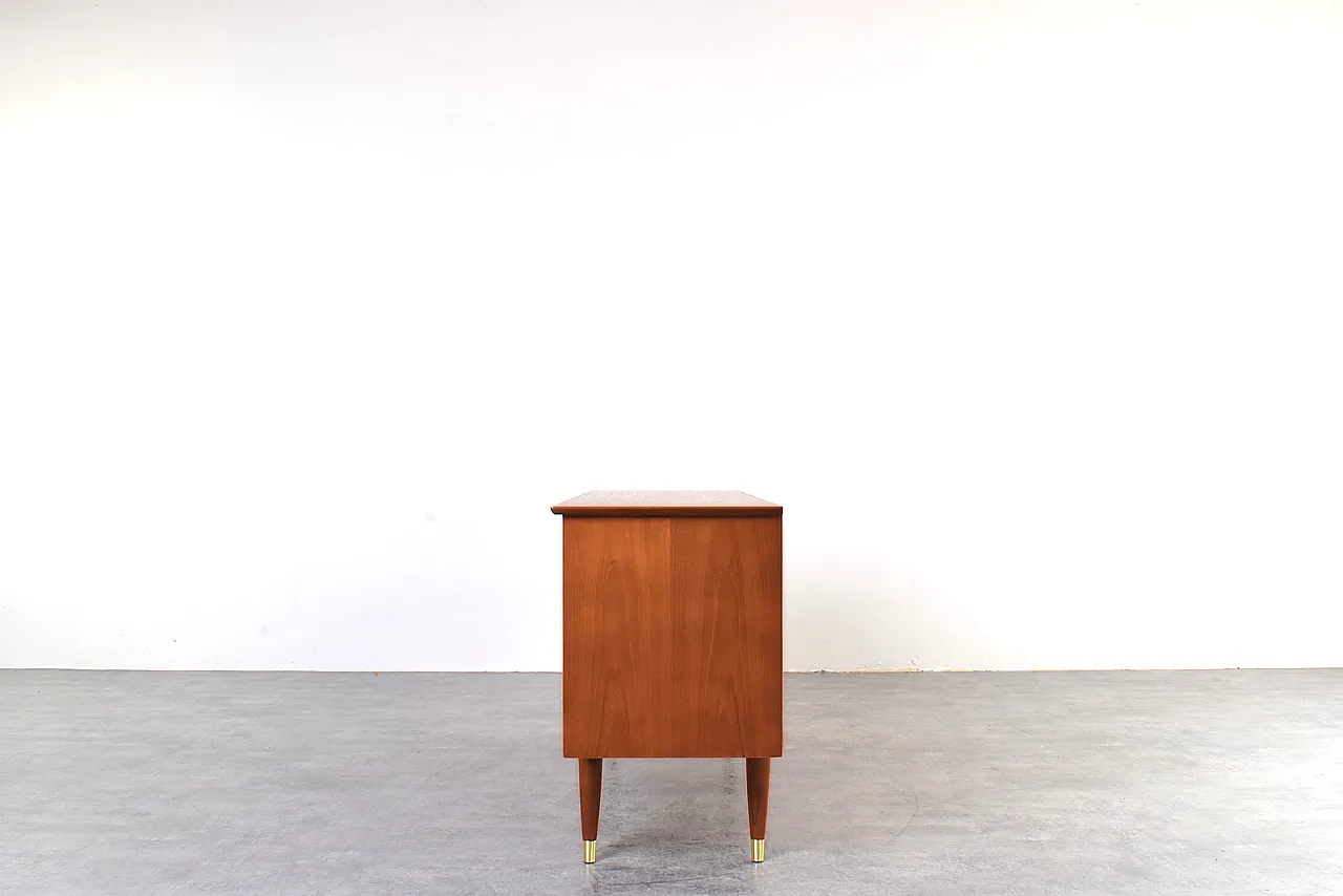 Mid-Century Teak Sideboard by Fredrik A. Kayser, Norway, 1960s. 8