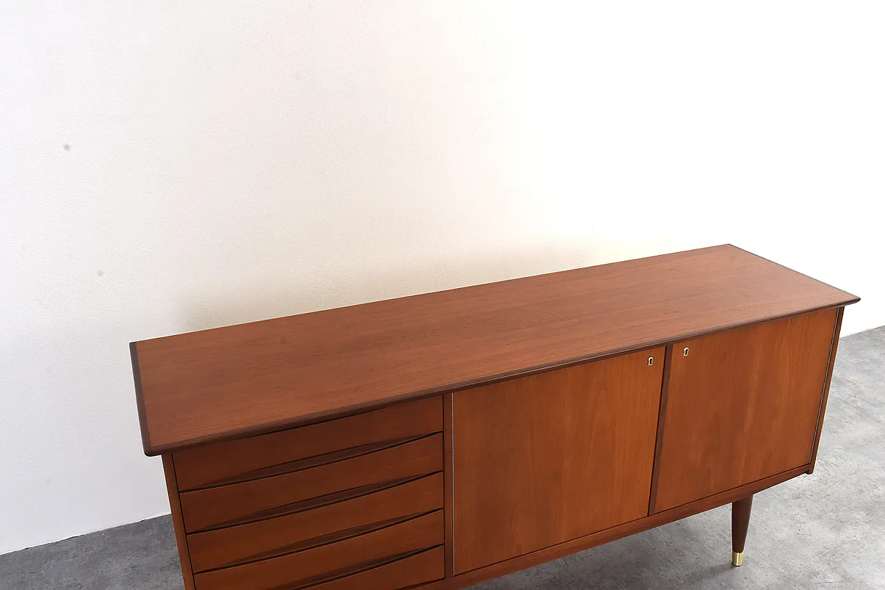 Mid-Century Teak Sideboard by Fredrik A. Kayser, Norway, 1960s. 16