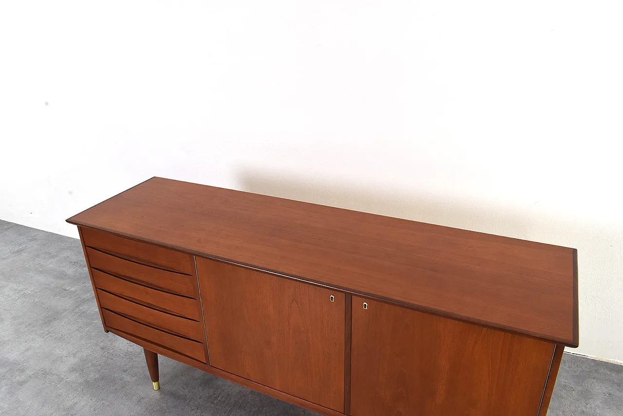 Mid-Century Teak Sideboard by Fredrik A. Kayser, Norway, 1960s. 17