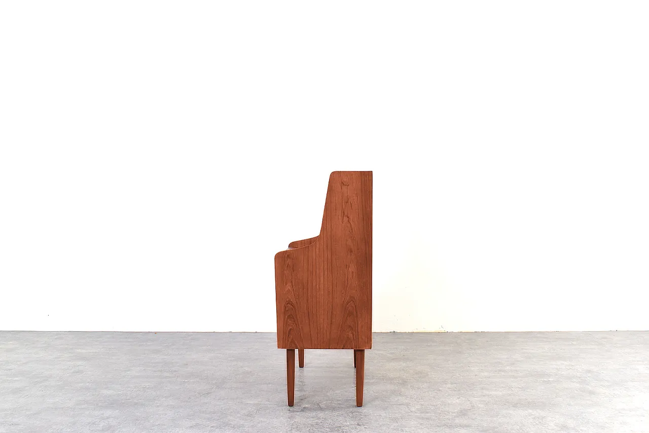 Mid-Century Danish Teak Secretary, 1960s. 8
