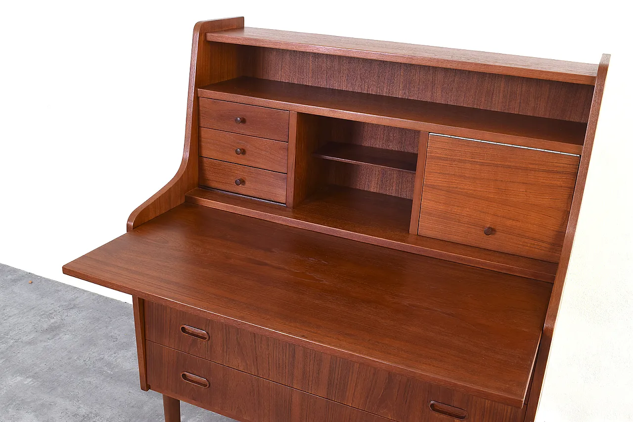 Mid-Century Danish Teak Secretary, 1960s. 17