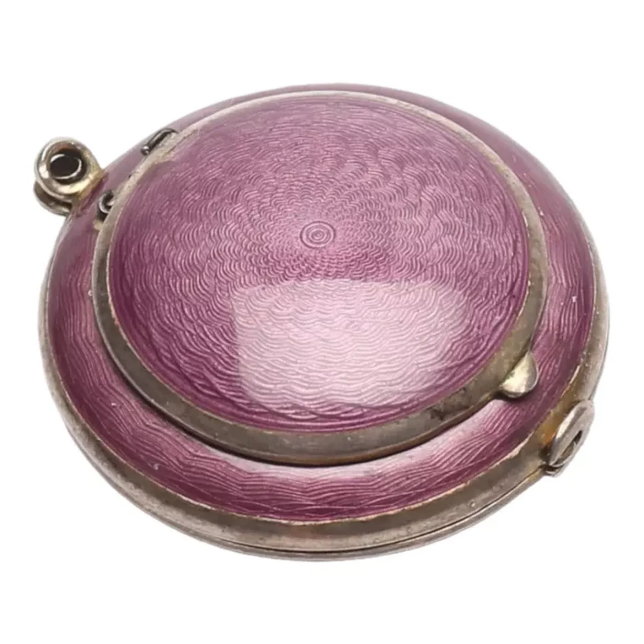 Silver beauty-patch box, 20th century 1