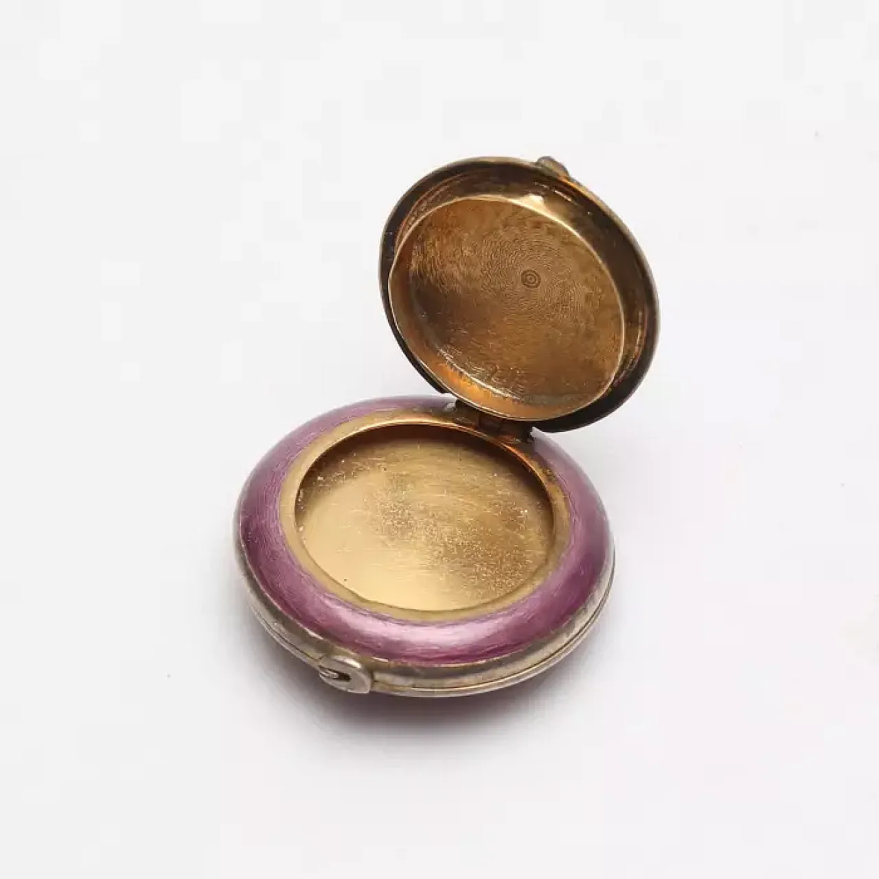 Silver beauty-patch box, 20th century 2