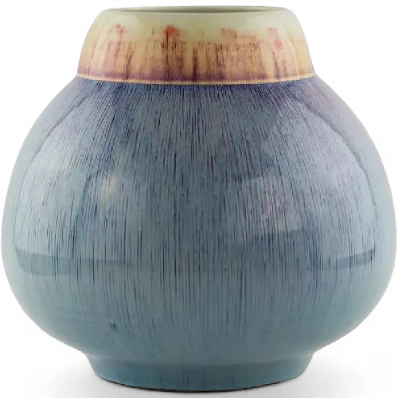 Spherical porcelain vase, early 20th century 8
