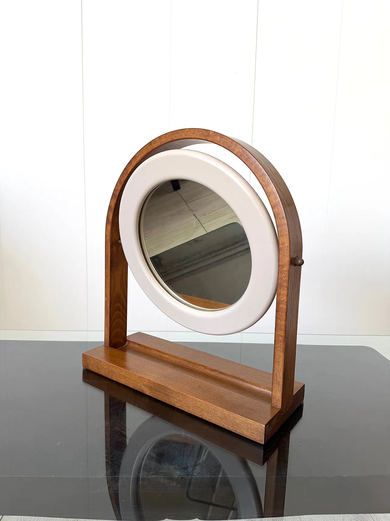 Ettore Sottsass, Specchio da tavolo SP63 Sandretta, anni '60 3