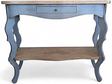 Beech console table, 1960s