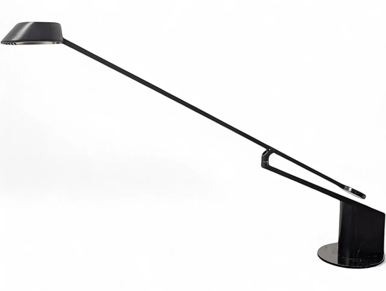 Black office lamp by R. Bonetto for Guzzini, 1980s 10