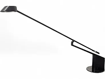 Black office lamp by R. Bonetto for Guzzini, 1980s