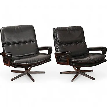 Pair of King chairs by André Vandenbeucks for Stässle, 20th century