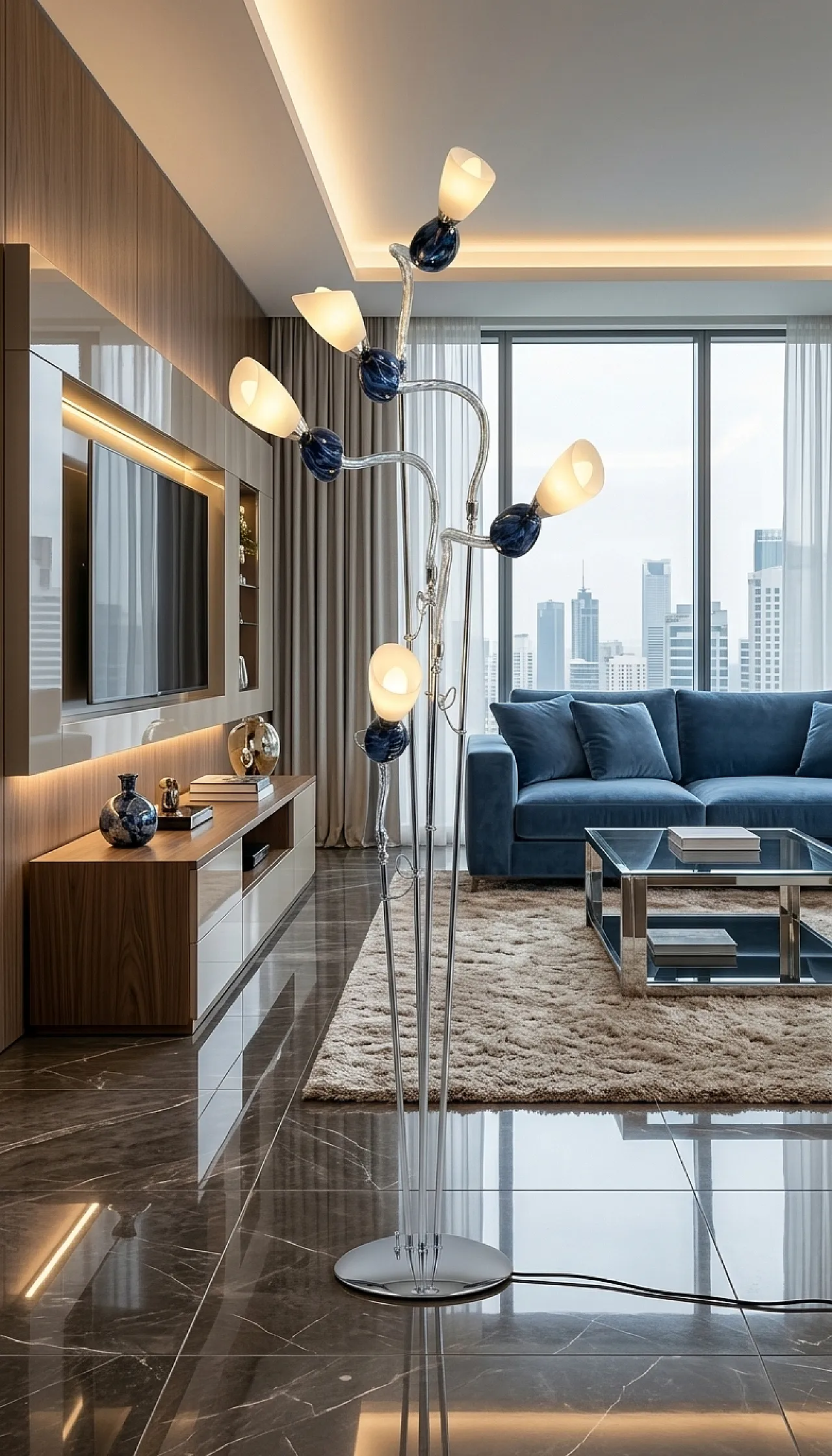 Floor lamp Comete series by De Majo, 2000s 18