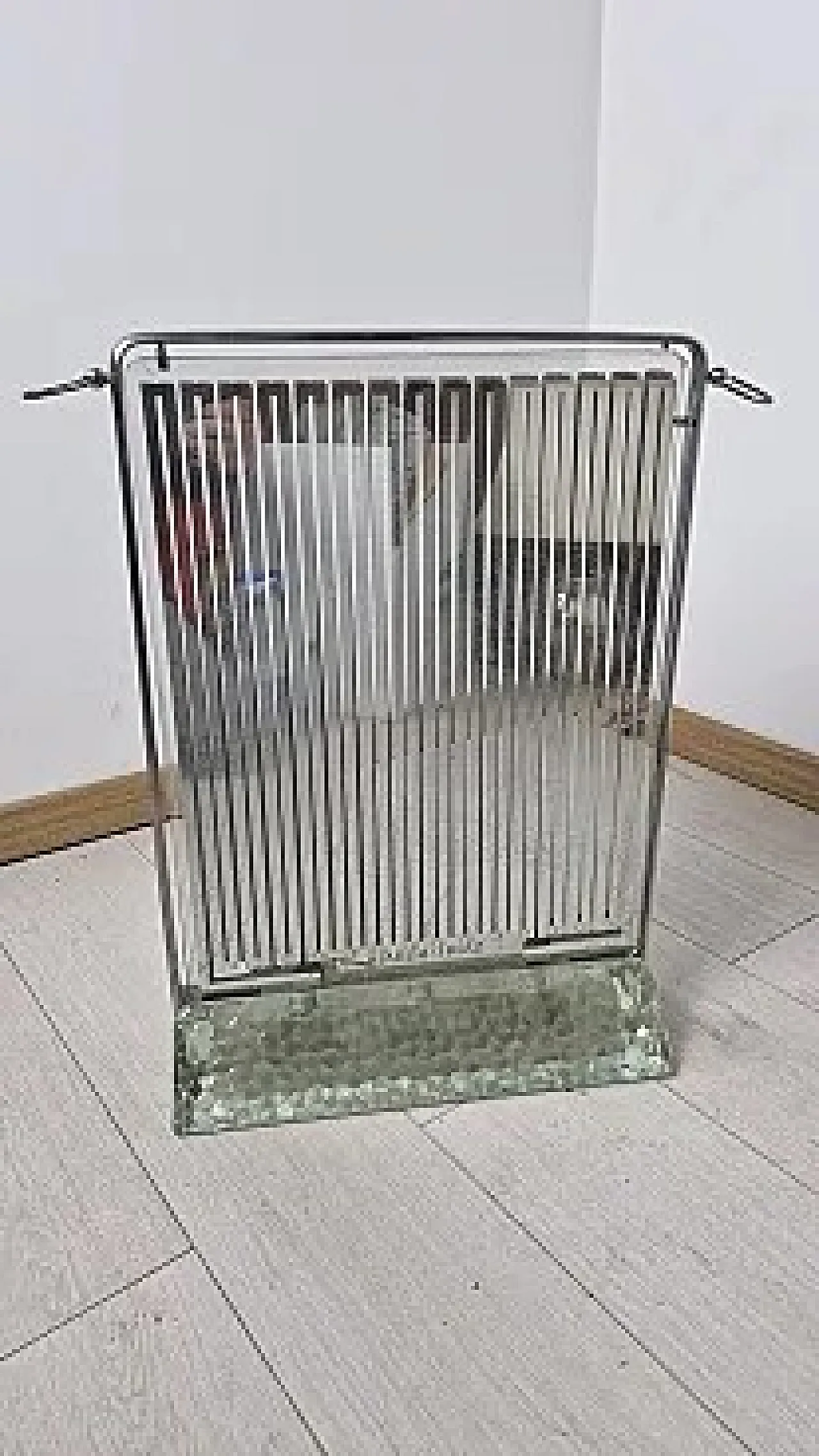 Table lamp in glass from Saint Gobain, 1940s 22