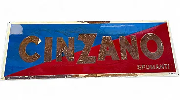 Vintage Cinzano sign, 1960s