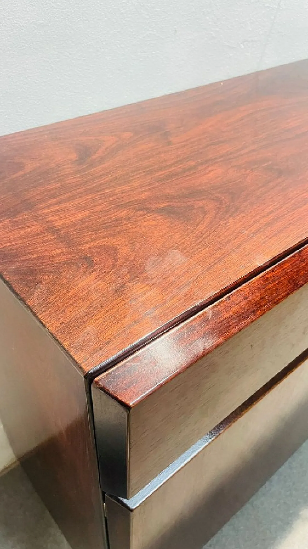 Rosewood sideboard, Italy, 1970s 9