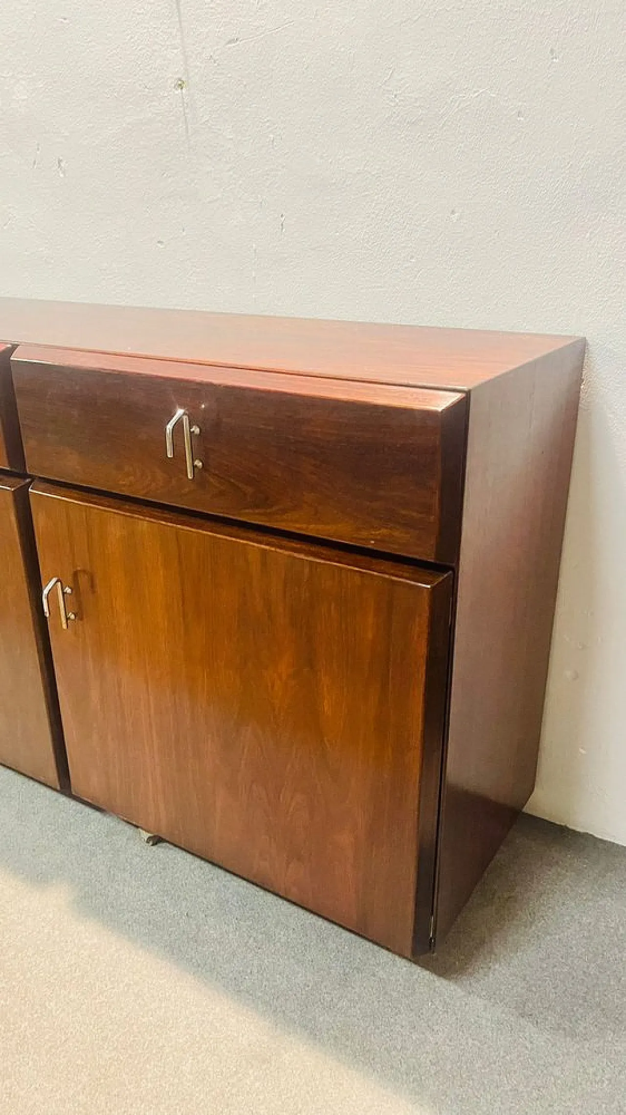 Rosewood sideboard, Italy, 1970s 11