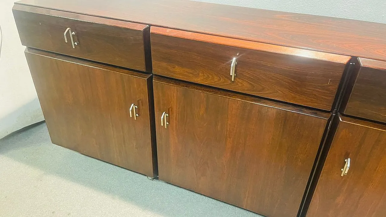Rosewood sideboard, Italy, 1970s 12