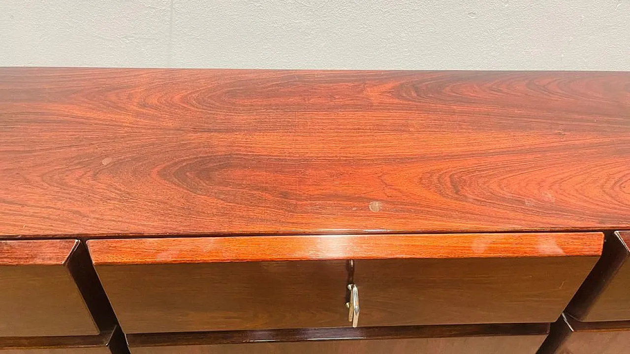 Rosewood sideboard, Italy, 1970s 13