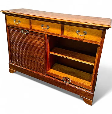 Antique counter with shutter, early 20th century
