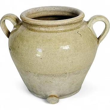 Vaso in terracotta smaltata, anni '60