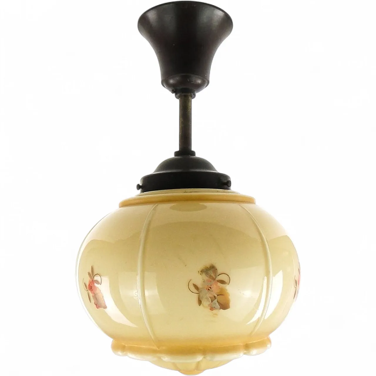Lampada a sospensione Art Déco, Germania, anni '50 14