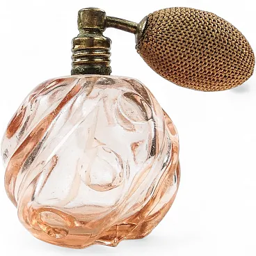 Flacone di profumo tedesco in stile Art Déco, anni '30.