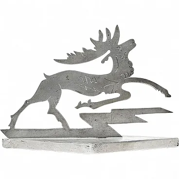 Fermacarte Art Déco di Hagenauer, Germania, anni '30