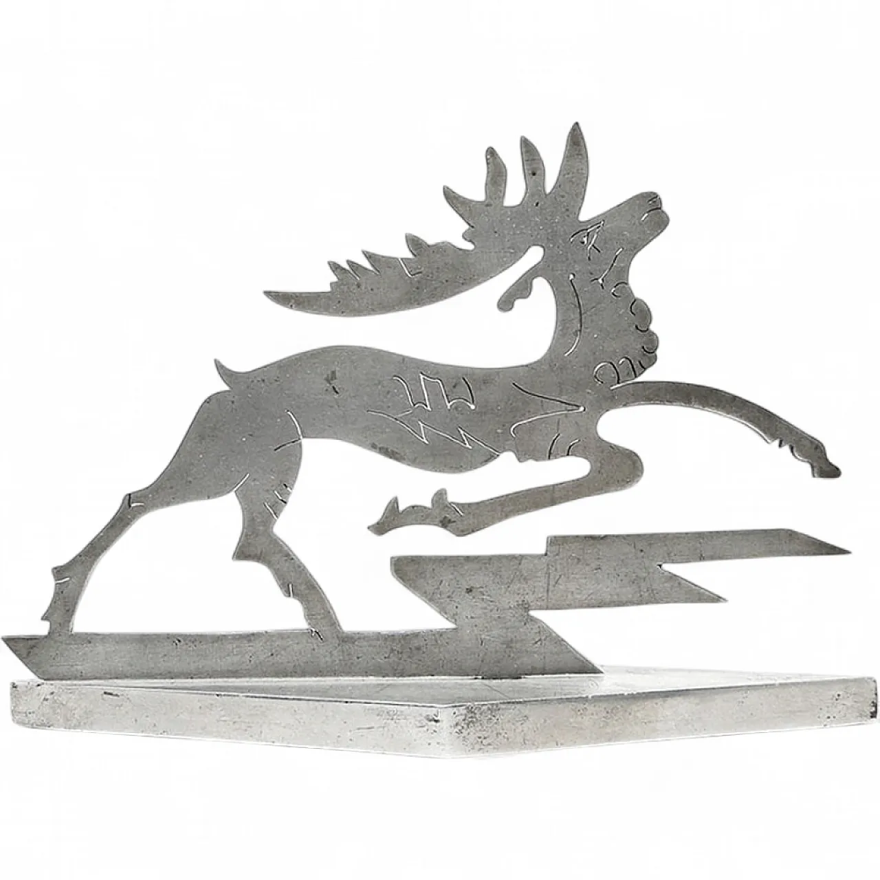 Fermacarte Art Déco di Hagenauer, Germania, anni '30 10