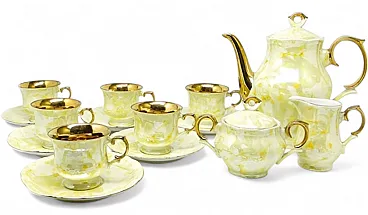 Servizio da caffè Rococò Style 520, Ćmielów, Polonia, anni '60, set di 15