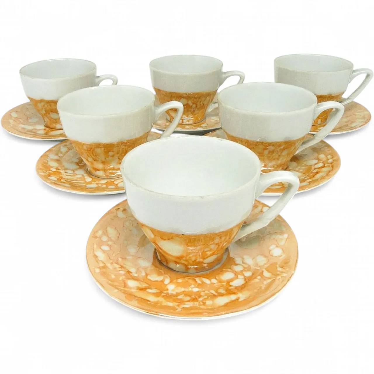 Tazzine da caffè, Bogucice, Polonia, anni '60, set da 12 6